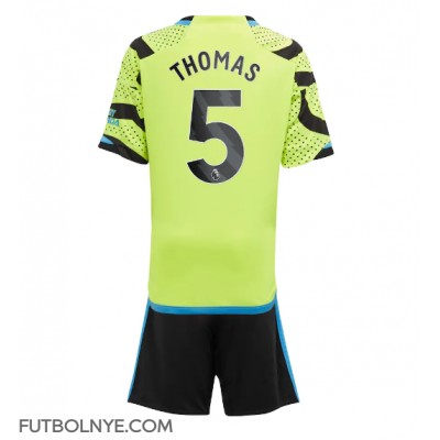Camiseta Arsenal Thomas Partey #5 Visitante Equipación para niños 2023-24 manga corta (+ pantalones cortos)